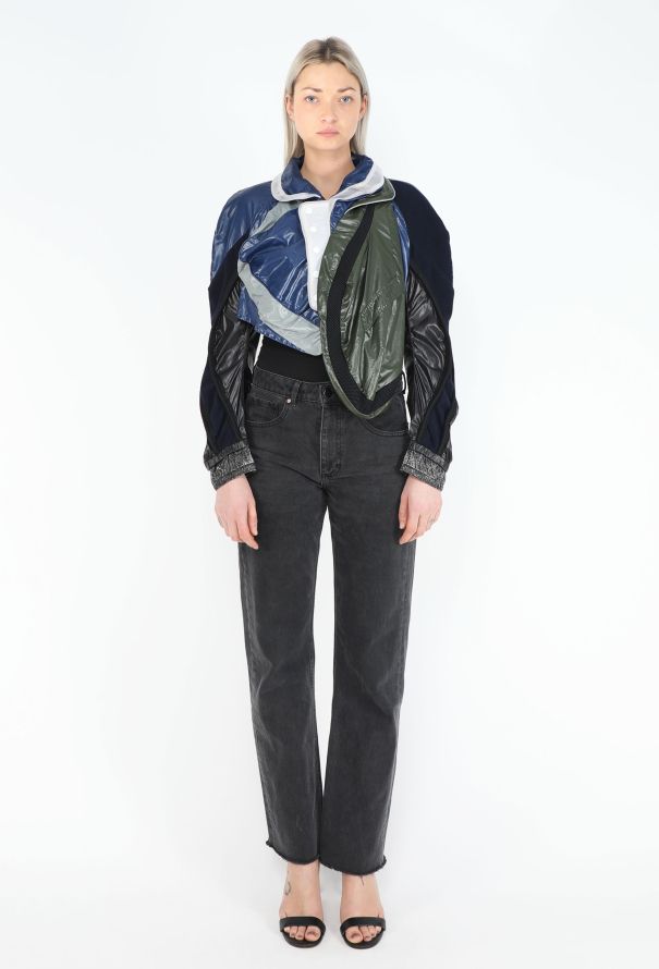 Balenciaga RARE F/W 2003 Deconstructed Parachute Jacket - 3