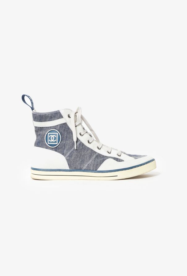 Chanel Resort 2008 Denim High-Tops - 1