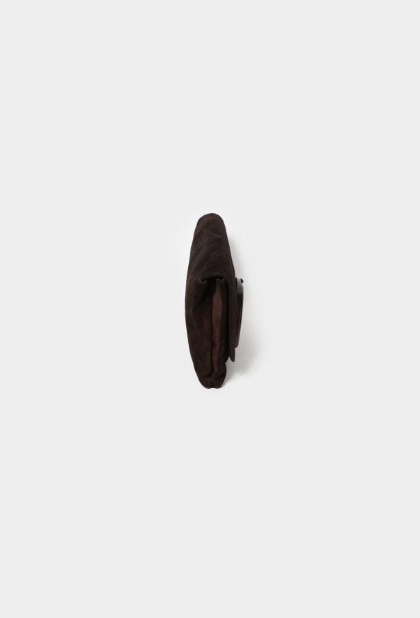 Chloé Early 2000s Suede Clutch - 5