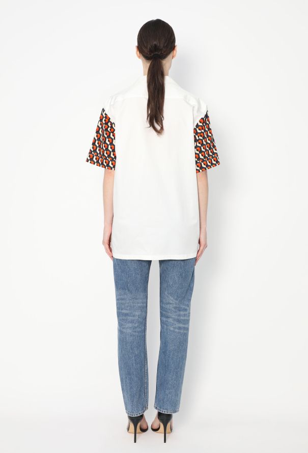 Dries Van Noten F/W 2017 Cotton Printed Top - 5