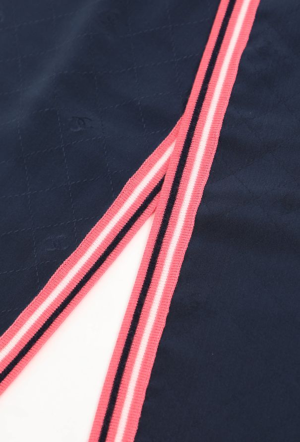 Chanel Quilted 'CC' Silk Scarf - 4