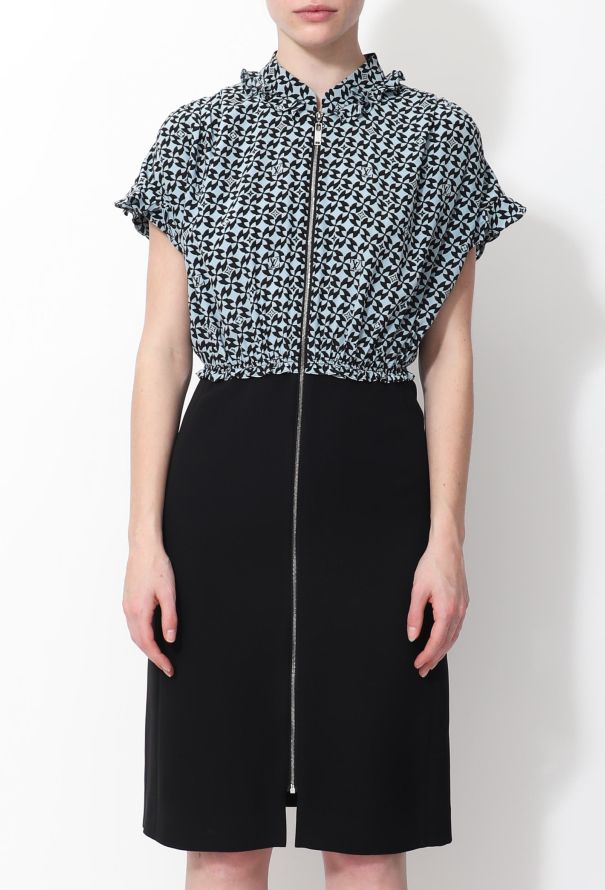 Louis Vuitton Monogram Graphic Bicolor Dress - 2
