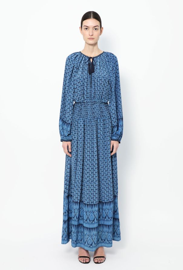 Talitha Silk Tassel Kaftan - 1