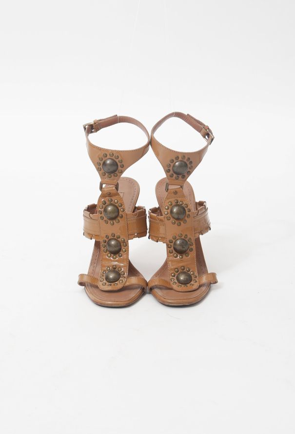 Alaïa Studded Gladiator Sandals - 1