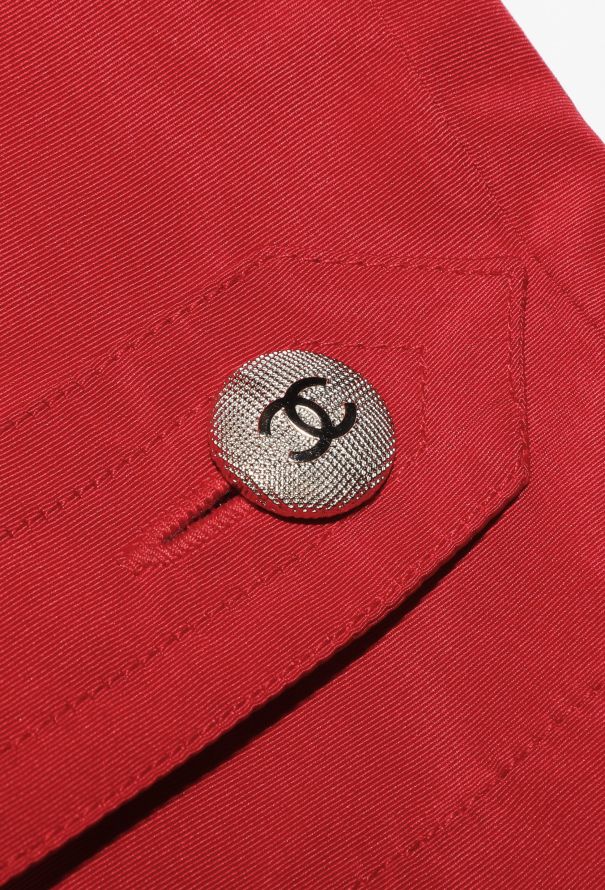 Chanel HIGHLY COLLECTOR S/S 1995 Embossed Trench - 10