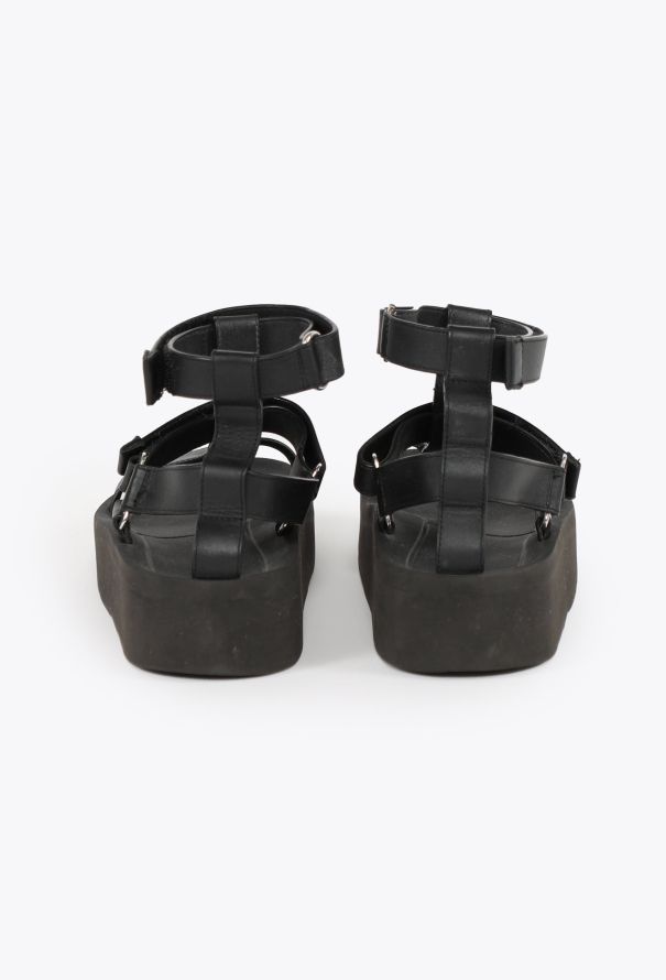 Hermès S/S 2022 Enid Calfskin Leather Sandals - 5