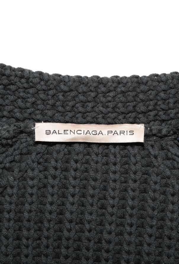 Balenciaga Braided Knit Cardigan - 6