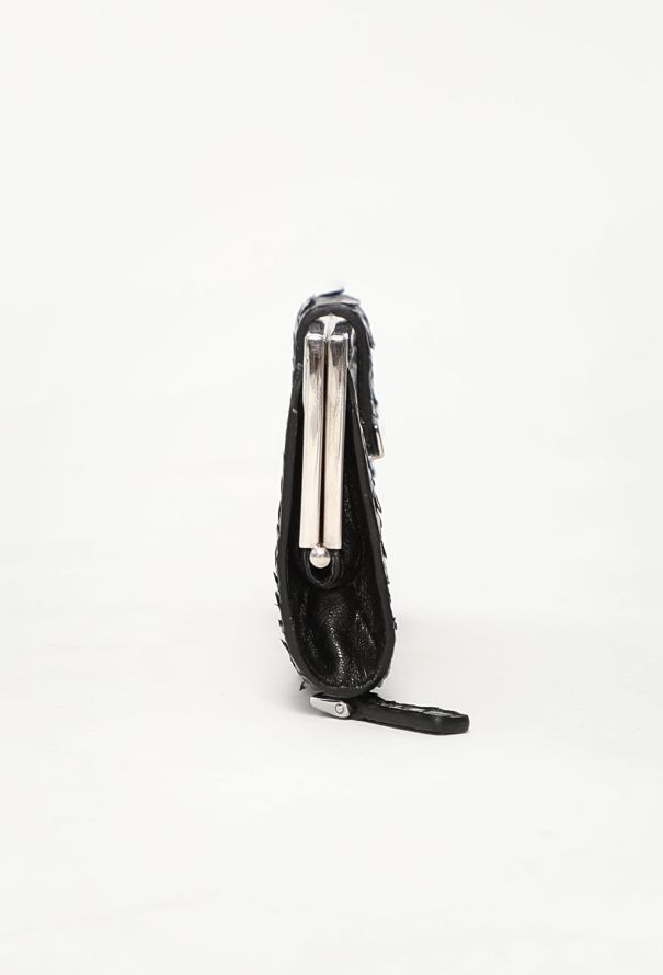 Miu Miu Black Python Long Wallet - 4