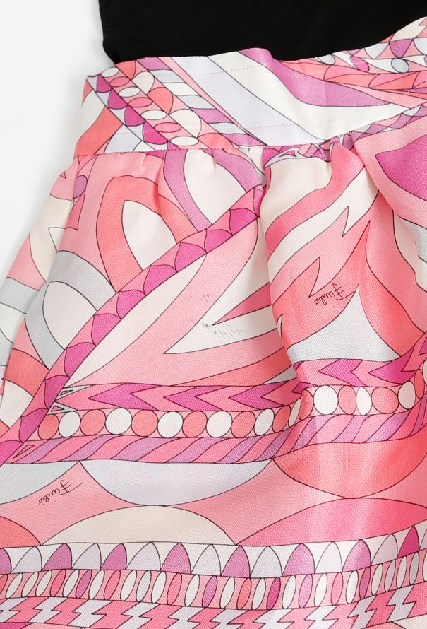 Emilio Pucci Resort 2012 Graphic Crêpe Tulip Dress - 7
