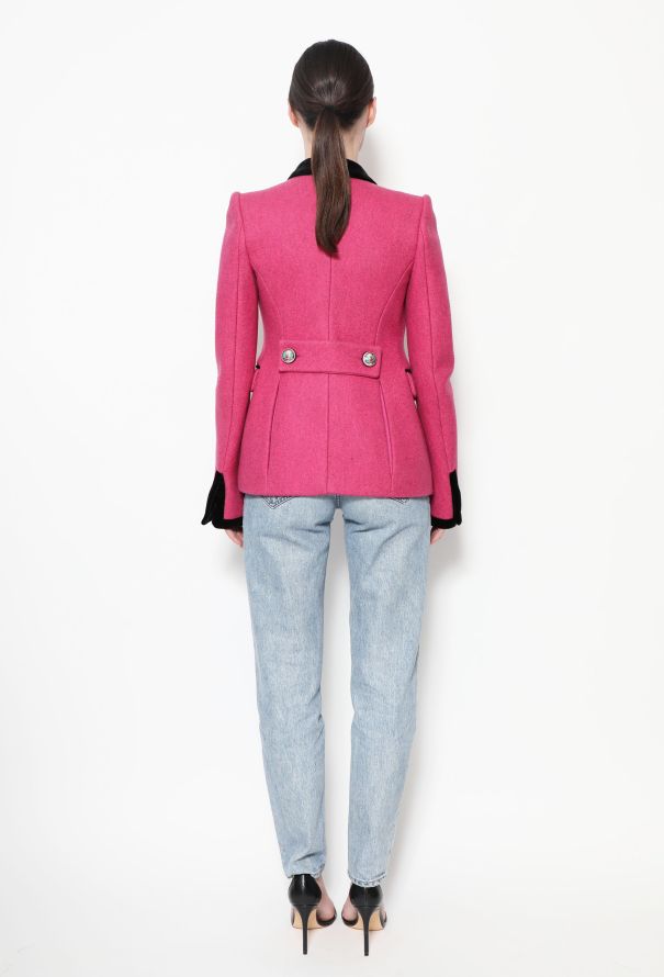 Balenciaga Pink Collegiate Blazer, F/W 2007 - 4