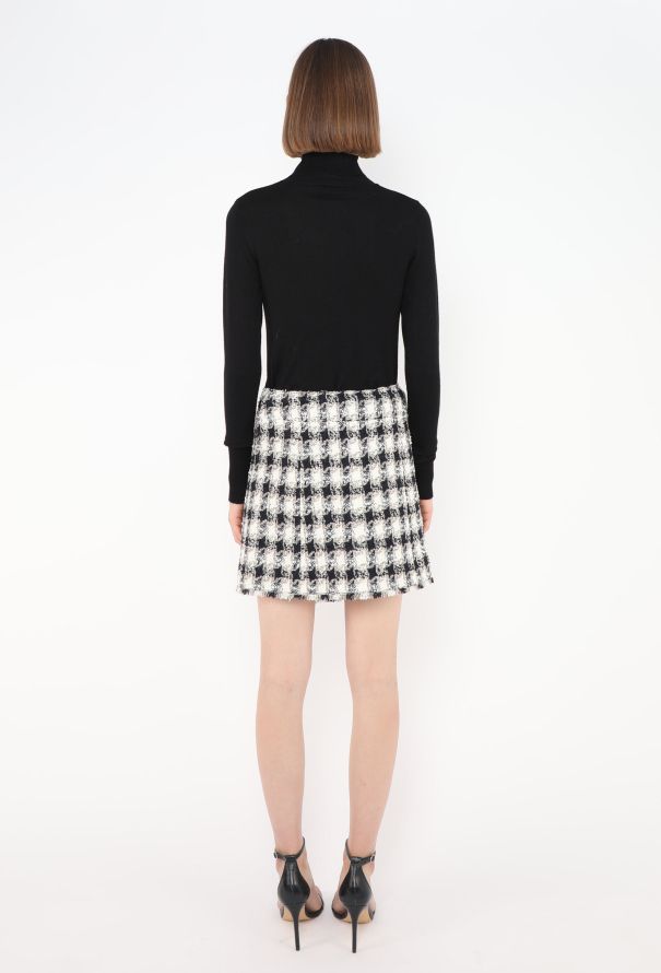 Chanel S/S 2007 Tweed 'CC' Wrap Skirt - 5