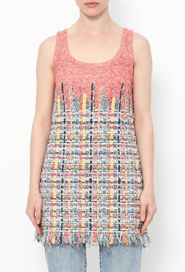 Chanel 2015 Lesage Tweed Fringe Tunic - 1