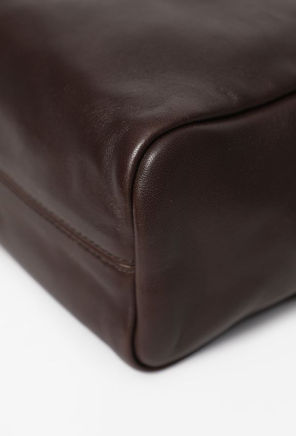 The Row Brown Astra Bowling Bag - 8