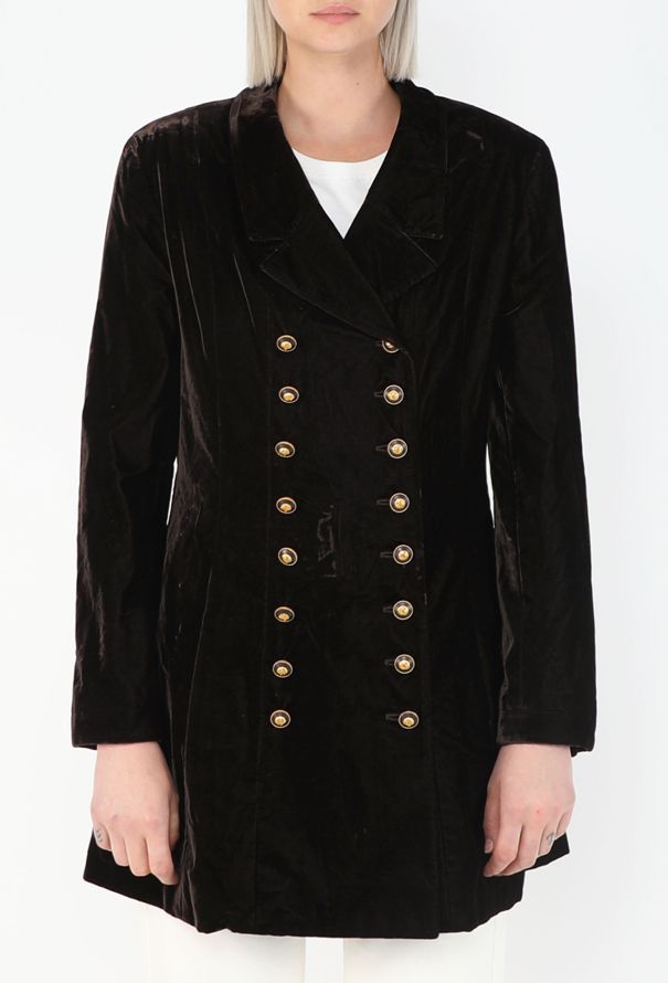 Chanel Velvet Military Jacket, F/W 1993 - 2
