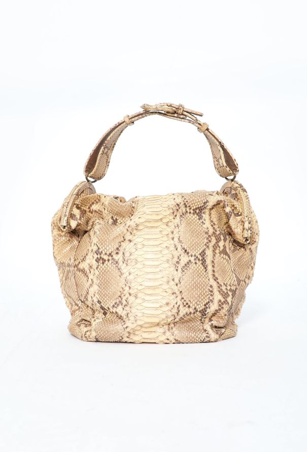 Bottega Veneta Limited Edition F/W 2008 Python Hobo Bag - 4