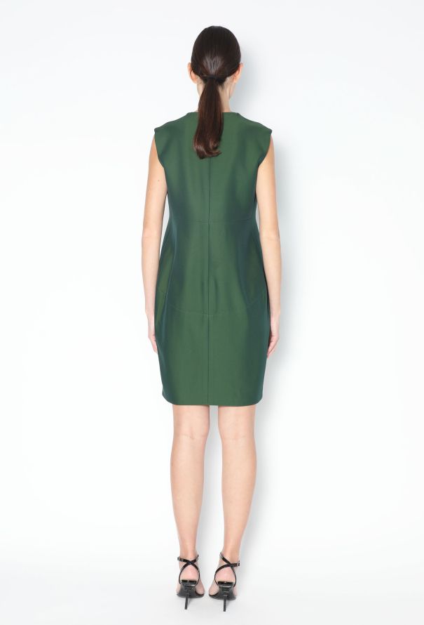 Céline Crêpe Tulip Dress - 4