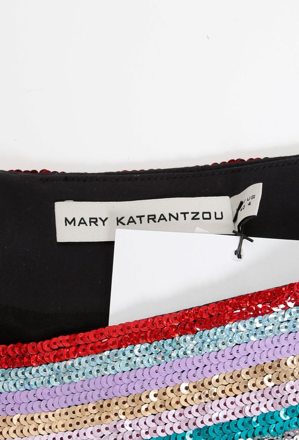 Mary Katrantzou Resort 2018 Sigma Sequin Skirt - 5