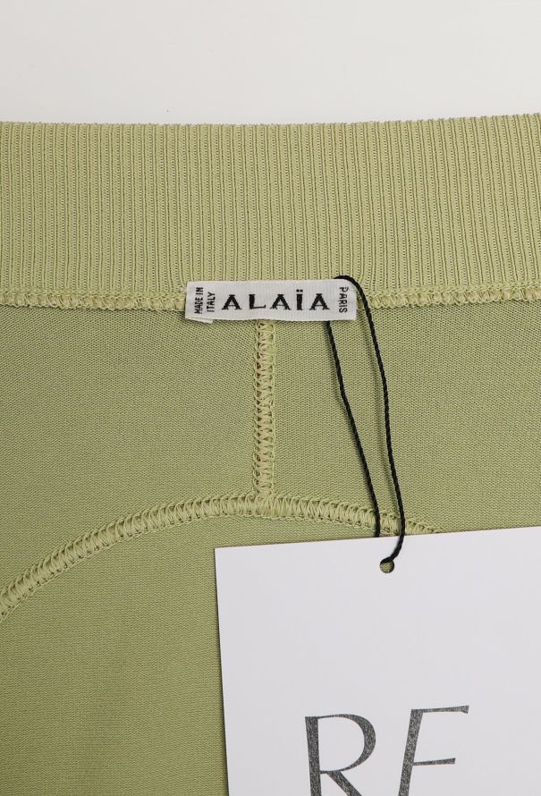 Alaïa '90s Scalloped Trim Skirt - 5