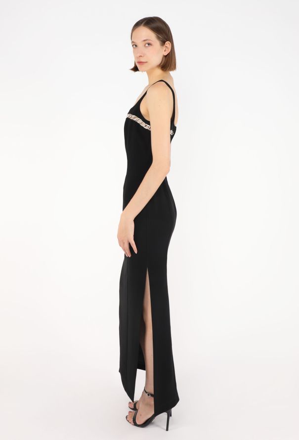 Thierry Mugler Chainlink Slit Dress, Resort 1999 - 3