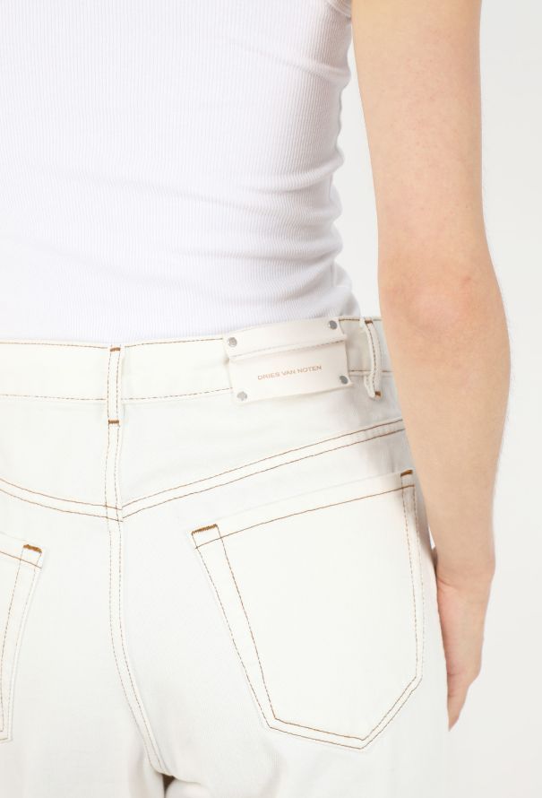 Dries Van Noten Contrast Stitch Denim Jeans, 2025 - 5