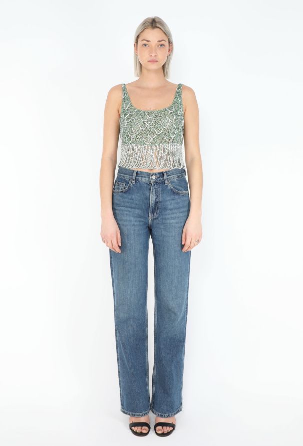 Azzaro ICONIC 1973 Iridescent Chainmail Top - 3