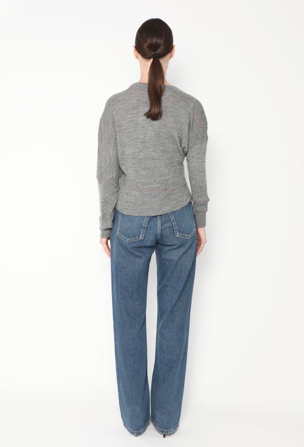Balenciaga F/W 2002 Asymmetrical Cubist Sweater - 5