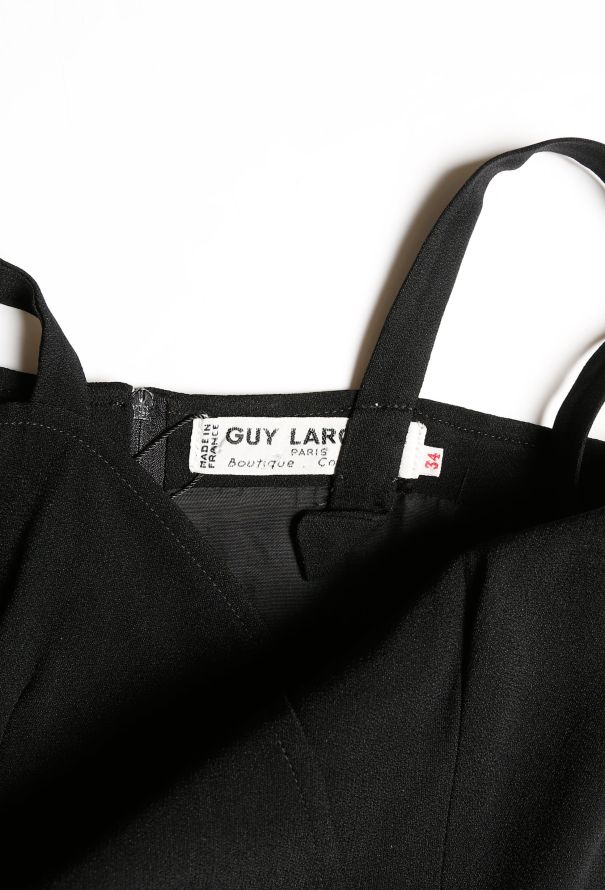 Guy Laroche '80s Mini Strap Dress - 4