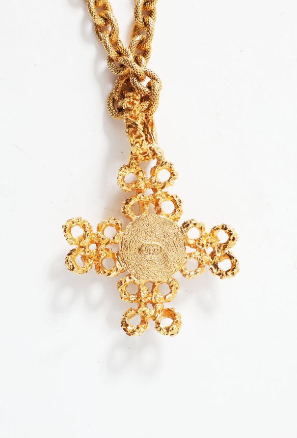 Chanel COLLECTOR 1993 Filigree 'CC' Necklace - 4
