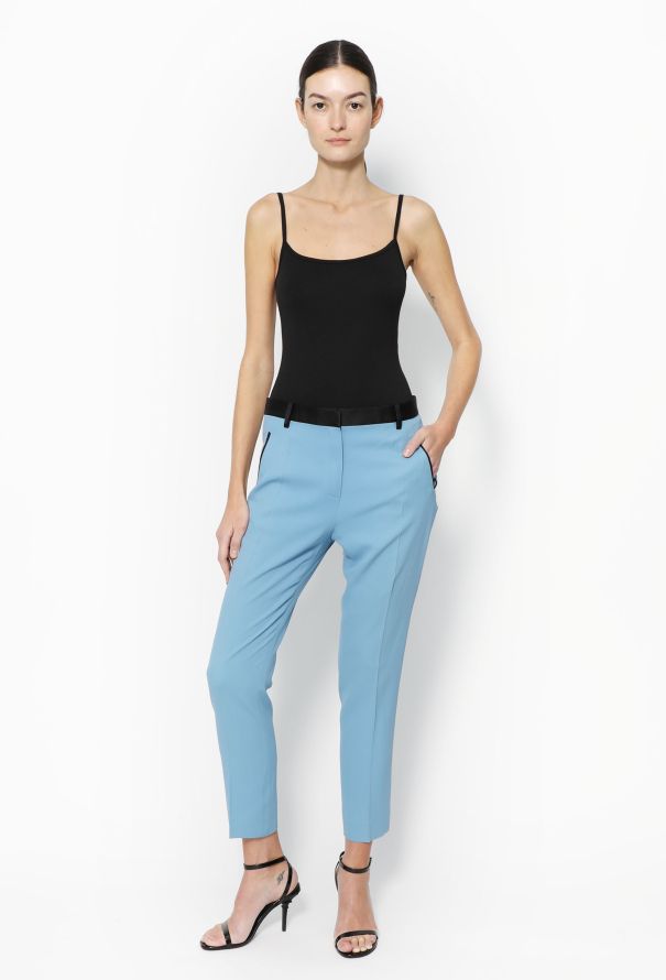 Céline Blue Smoking Trousers, Resort 2010 - 4