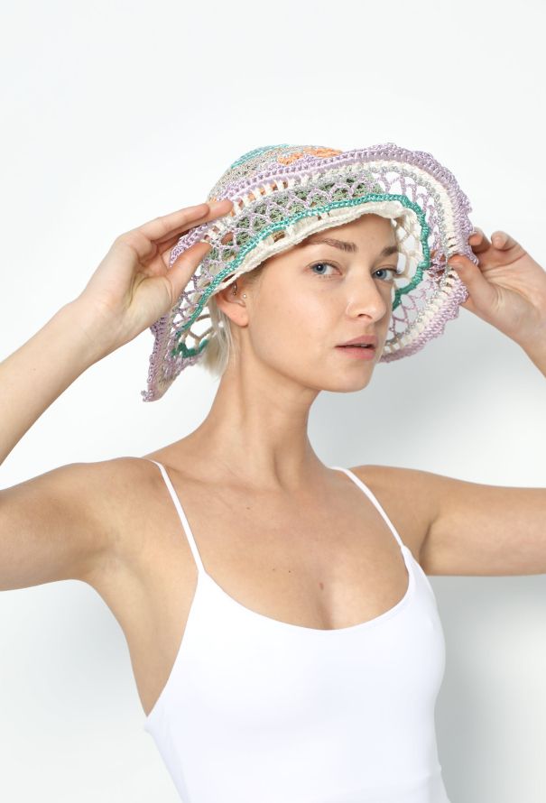 Missoni Cotton Crochet Hat - 2