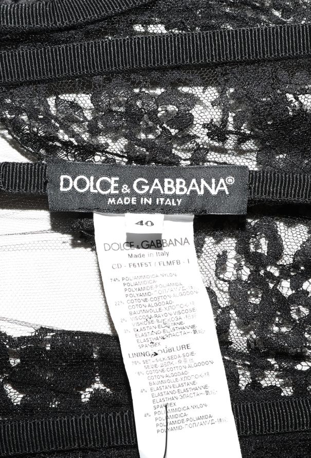 Dolce & Gabbana F/W 2016 English Lace Dress - 5