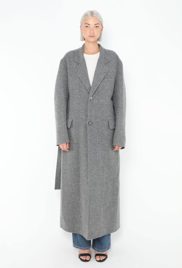 Céline Pre-Fall 2018 Belted Wool Coat - 5