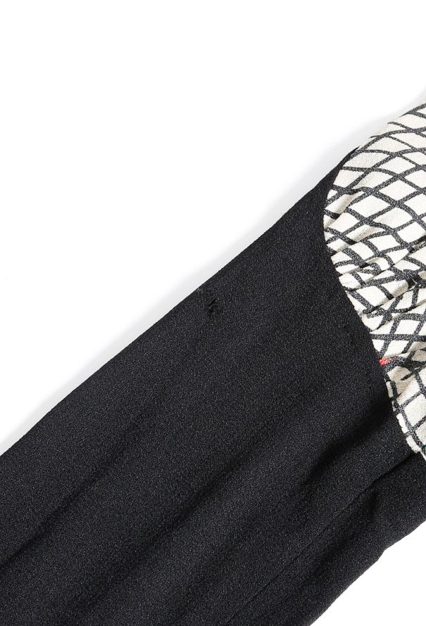 Ossie Clark COLLECTOR '70s Deco Print Crêpe Top - 8