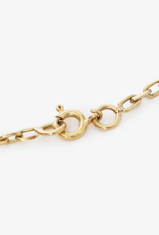 Vintage Fine Jewelry 18K Yellow Gold Mediterranean Coral Necklace - 5