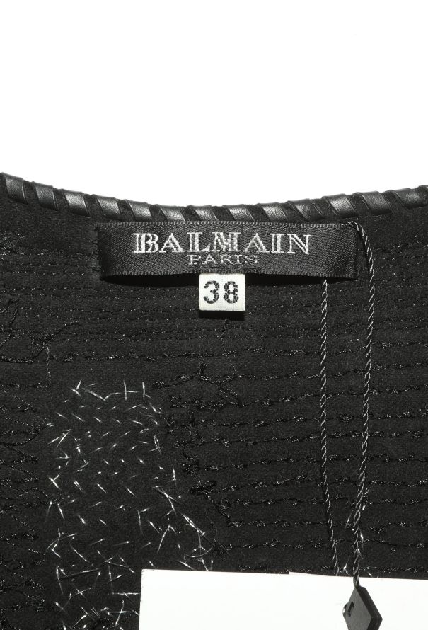 Balmain RARE F/W 2008 Decarnin Hand-Embroidered Vest - 6
