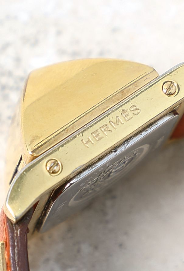 Hermès Orange Swift Médor Watch - 9