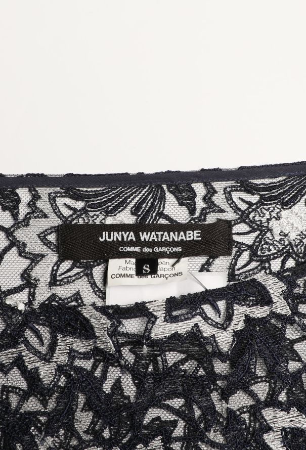 Junya Watanabe S/S 2012 Draped Lace Tunic - 6