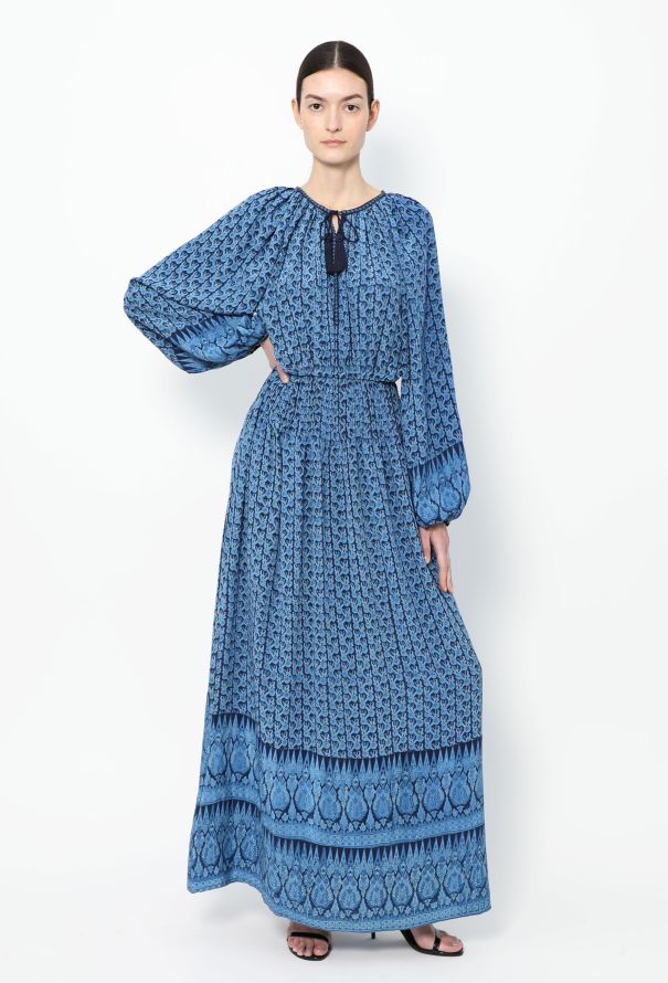 Talitha Silk Tassel Kaftan - 2
