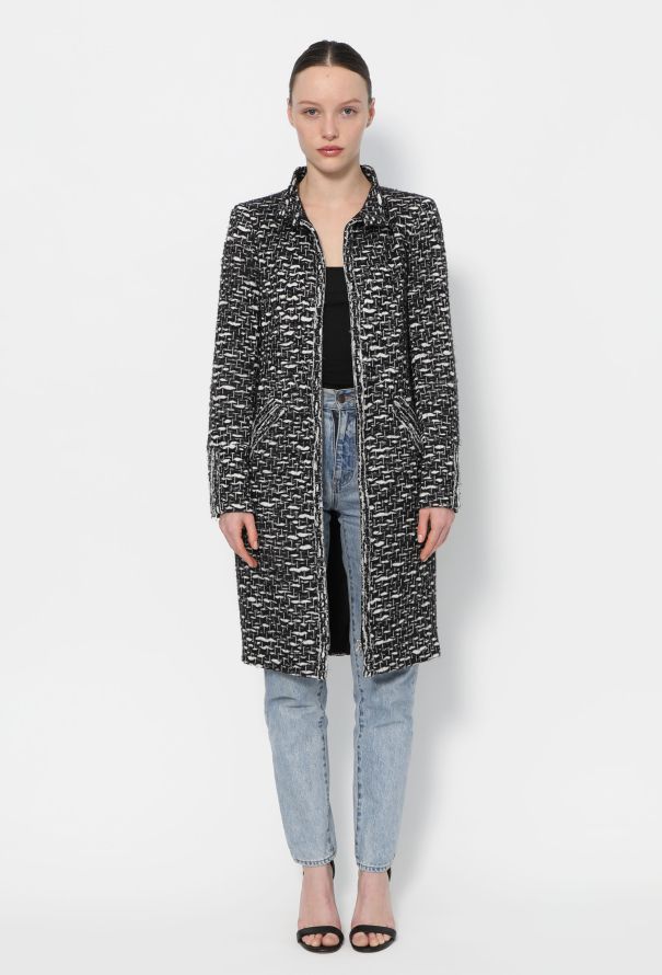 Chanel Bicolor Embroidered Lesage Coat - 1