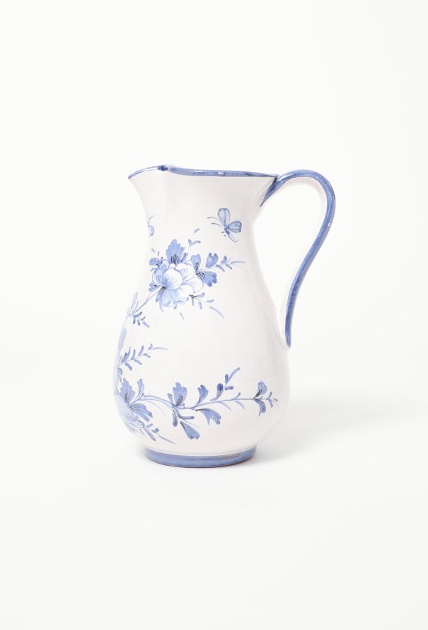Dior Hand-Painted Vintage Porcelain Pitcher - 5