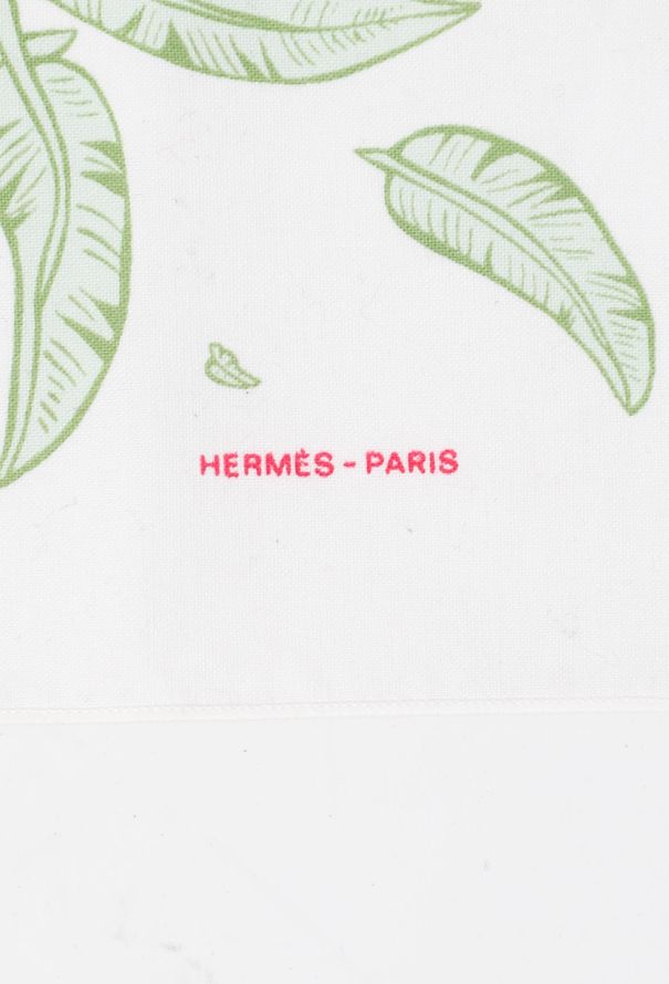 Hermès Graphic Floral Printed Napkin Set - 3