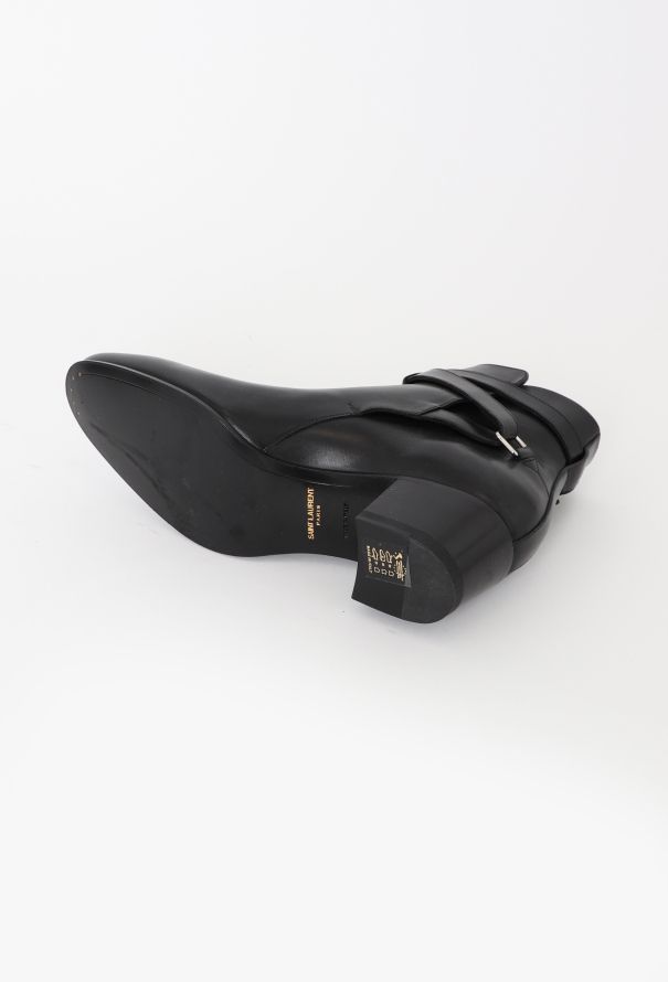 Saint Laurent Jodhpur Buckle Boots - 5