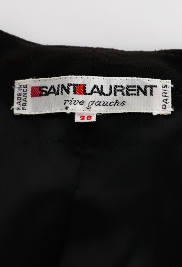 Saint Laurent Embellished Tailored Blazer, S/S 1986 - 6