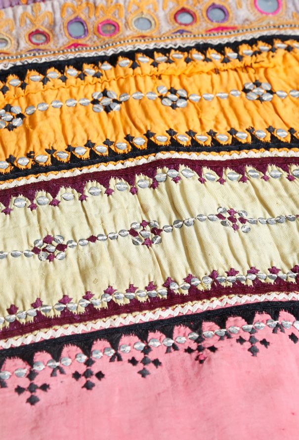 World Treasures Vintage Hand Embellished Indian Dress - 6