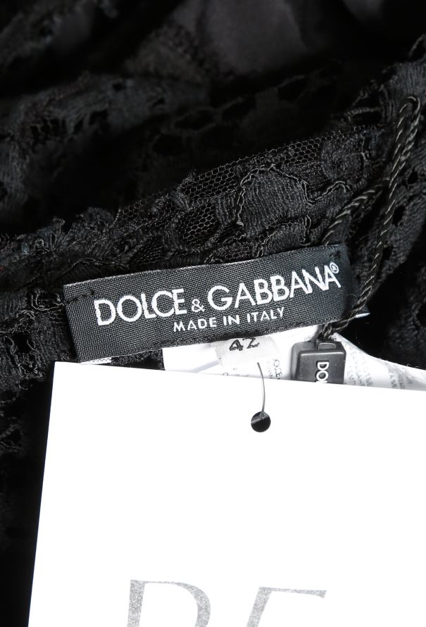 Dolce & Gabbana Classic Lace Shift Dress - 4