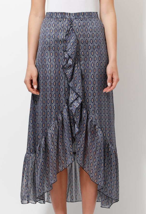 ReSee Atelier Paloma Skirt in Losange - 3