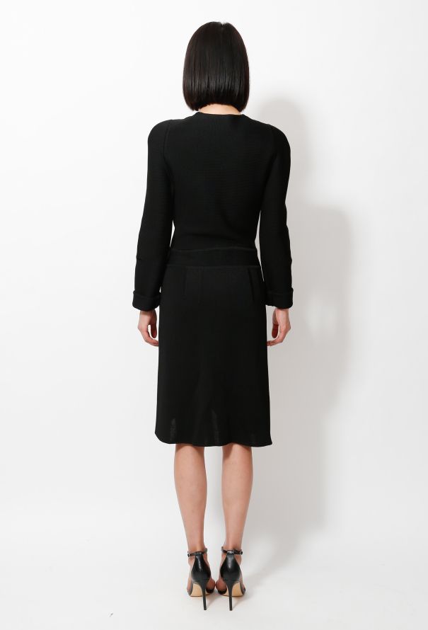 Balenciaga 2009 Wrap Knit Dress - 5