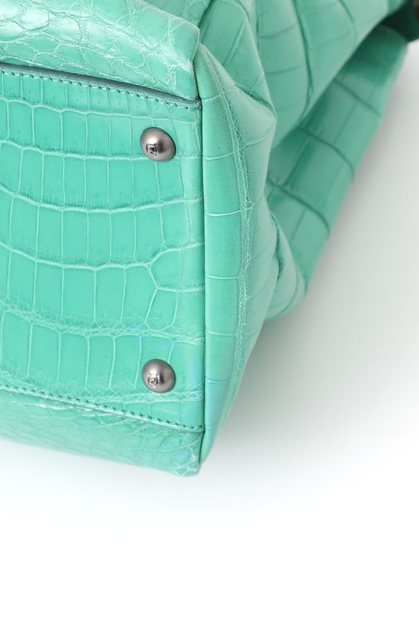 Fendi Alligator Large Peekaboo Bag - 9