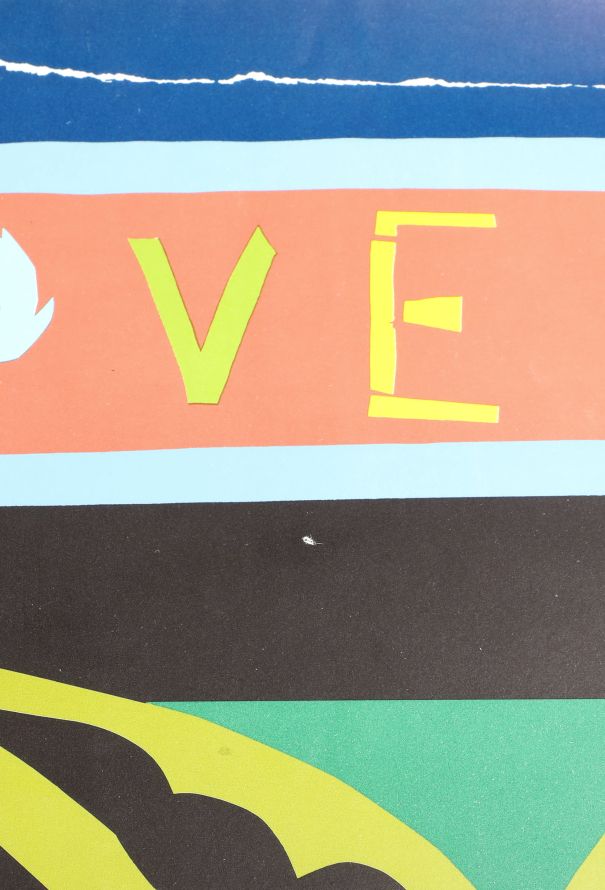 Saint Laurent Rare 1995 Original Love Poster - 4