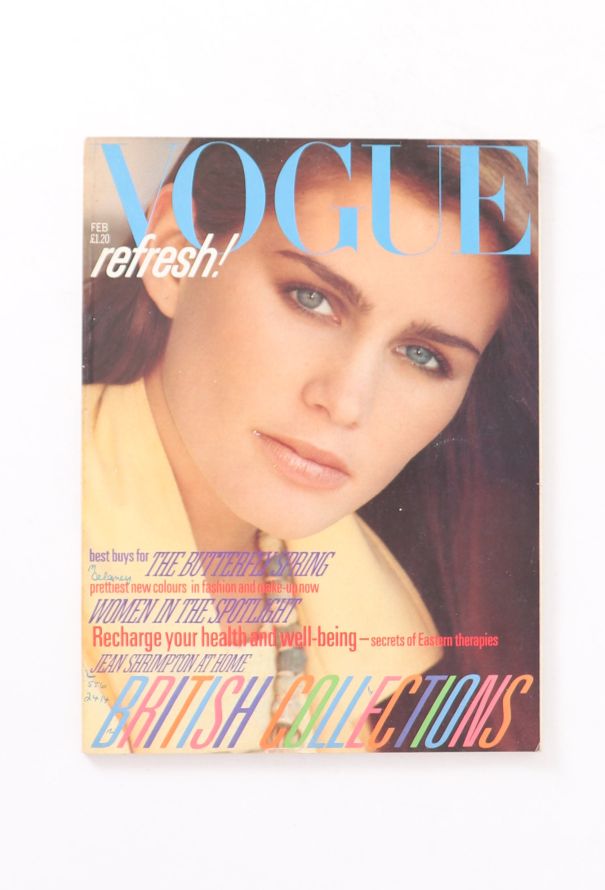 VOGUE UK 1982 Patrick Demarchelier Fashion Trio - 4
